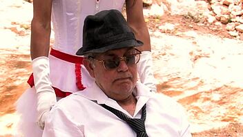 In crazy brothel, Uncle Paco and sexy nurse squirt in episode 2.