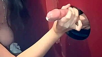 Hey, married brunette, suck and ride this stranger's cock at gloryhole?