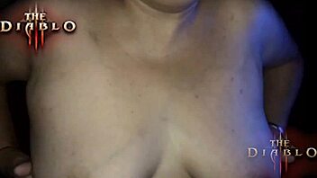 Babysitter gets naughty in sex shop booths