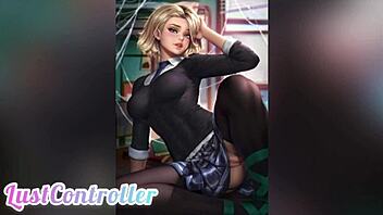 gwen stacy spidergwen - spider-man compilation