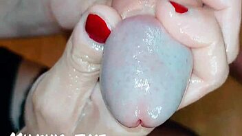 Guys, try this big cock edging handjob with bisexual roleplay for milking fun!