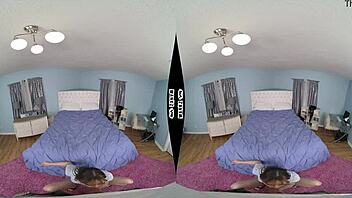 Rebecca vanguard explores pov in teen vr adventure