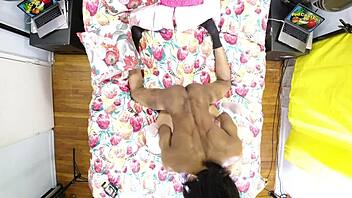 Vixen vanity behind the scenes with black christ's big black cock