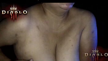 Babysitter gets naughty in sex shop booths