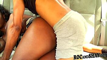 ebony couple having hardcore sex 🔥