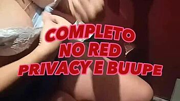 A married brunette woman receives oral pleasure and ejaculation from a professional in a gloryhole setting