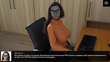 I'm playing Where the Heart Is part 6, and this slut gets anal fucked with big cock, cum everywhere!