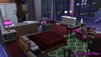 horny milf santu aunty gets fucked by her in-law in cartoon