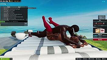 enjoying a tasty bbc in her pussy