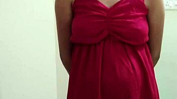 Step brother spies on step sister fingering her big tits and ass