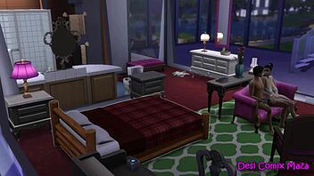 horny milf santu aunty gets fucked by her in-law in cartoon