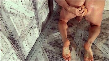 Gay Bottom Pig Uses Anal Toys On Hunk