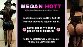 Petite teen in police costume with brother-in-law