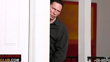 curvy european pornstar performs in anal scene