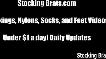 Suck Those Toes In Stockings! Our Secret Fetish!