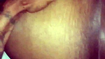 Bareback butthole bouncing with big ass and monster cock