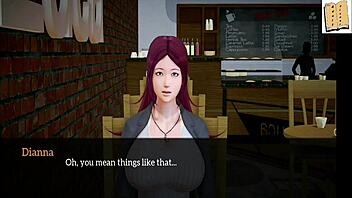 my new family game, brunette with small tits teases redhead?