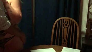 Naughty Probation Officer Cums With Ankle Monitor