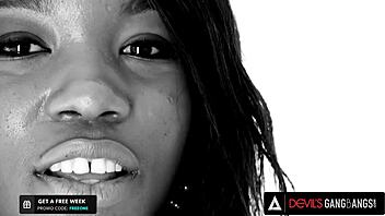 mya mays takes 4 white cocks in her holes cowgirl style