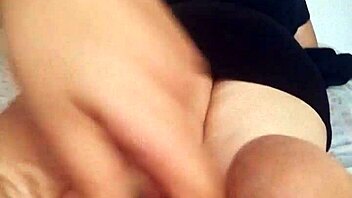 Naughty foot play with a full-figured partner