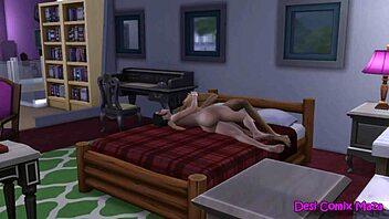 horny milf santu aunty gets fucked by her in-law in cartoon