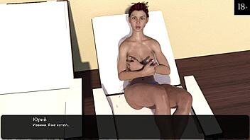 I'm playing Where the Heart Is part 6, and this slut gets anal fucked with big cock, cum everywhere!