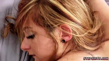 step sisters having threesome, get caught by family