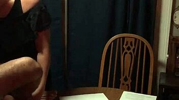 Naughty Probation Officer Cums With Ankle Monitor