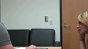 carrie b undergoes casting pov interview with blonde teen details