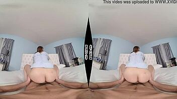 Rebecca vanguard explores pov in teen vr adventure