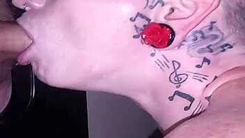 Lyrik Allure, suck that gloryhole cock now