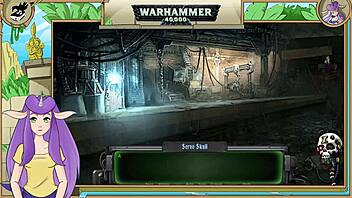 Warhammer 40k inquisitor trainer část 13 s velkými prsy monstrum