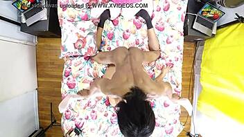 Vixen Vanity za kulisami z velikim črnim kurocem Black Christ