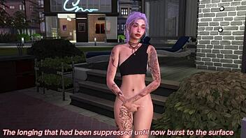 stripper in sims 4 sucks multiple big black cocks for creampies
