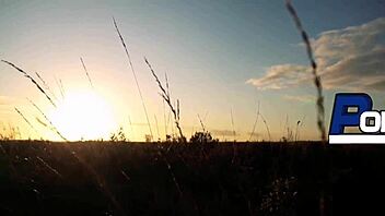 that little spanish mature babe rides and sucks cock in the mountains