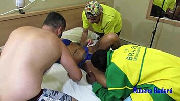 yo, check the backstage brazilian gang bang with ariella ferraz! 🔥