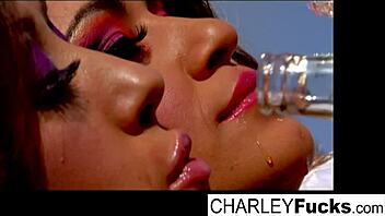 Charlie And Capri Have Slippery Lesbian Fun!