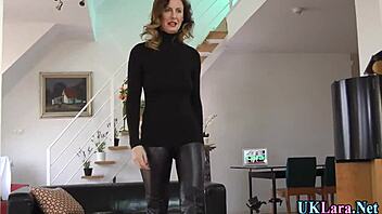 I bent over for that mature british milf in heels