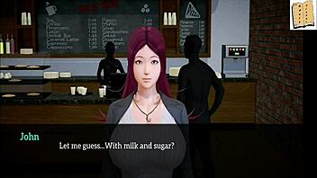 my new family game, brunette with small tits teases redhead?