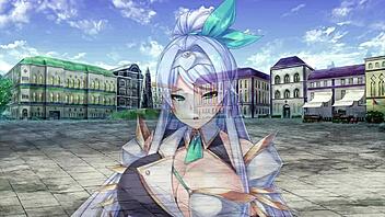 stealing monster girl harem ep4, humiliating girl in public