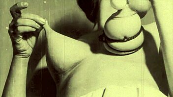 Vintage funky lactating lesbians drink milk from tits