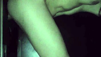 skinny wife gets fucked at glory hole while cuckold watches