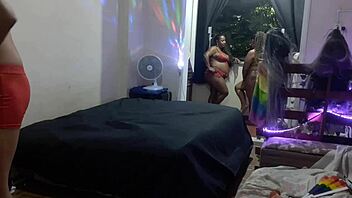 man, i got naked at the party, all sloppy with tons of chicks around!