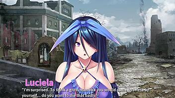 stealing monster girl harem ep4, humiliating girl in public