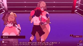 Get ready for some cartoon game action with reverse ryona gameplay
