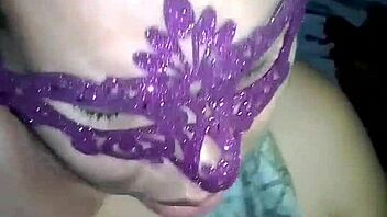 The Little Whore Emotionally Begs For Milk From Her Mature Lover's Saggy Tits