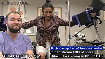 Freshman Miss Mars Gets Hitachi Magic Wand Orgasms By Doctor Tampa During Physical 4 College At Hitachihoescom