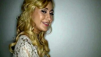 The teen nymph with perfect body gets rough fucking and cumshots on her small tits.