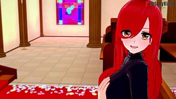 Parasoul Gives Public Blowjob on Bus in Skullgirls