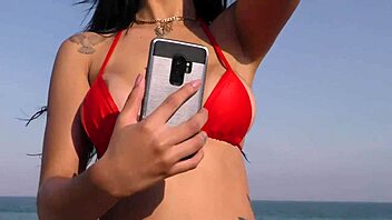 Did you see shayene samara fucking a big black cock on the beach?